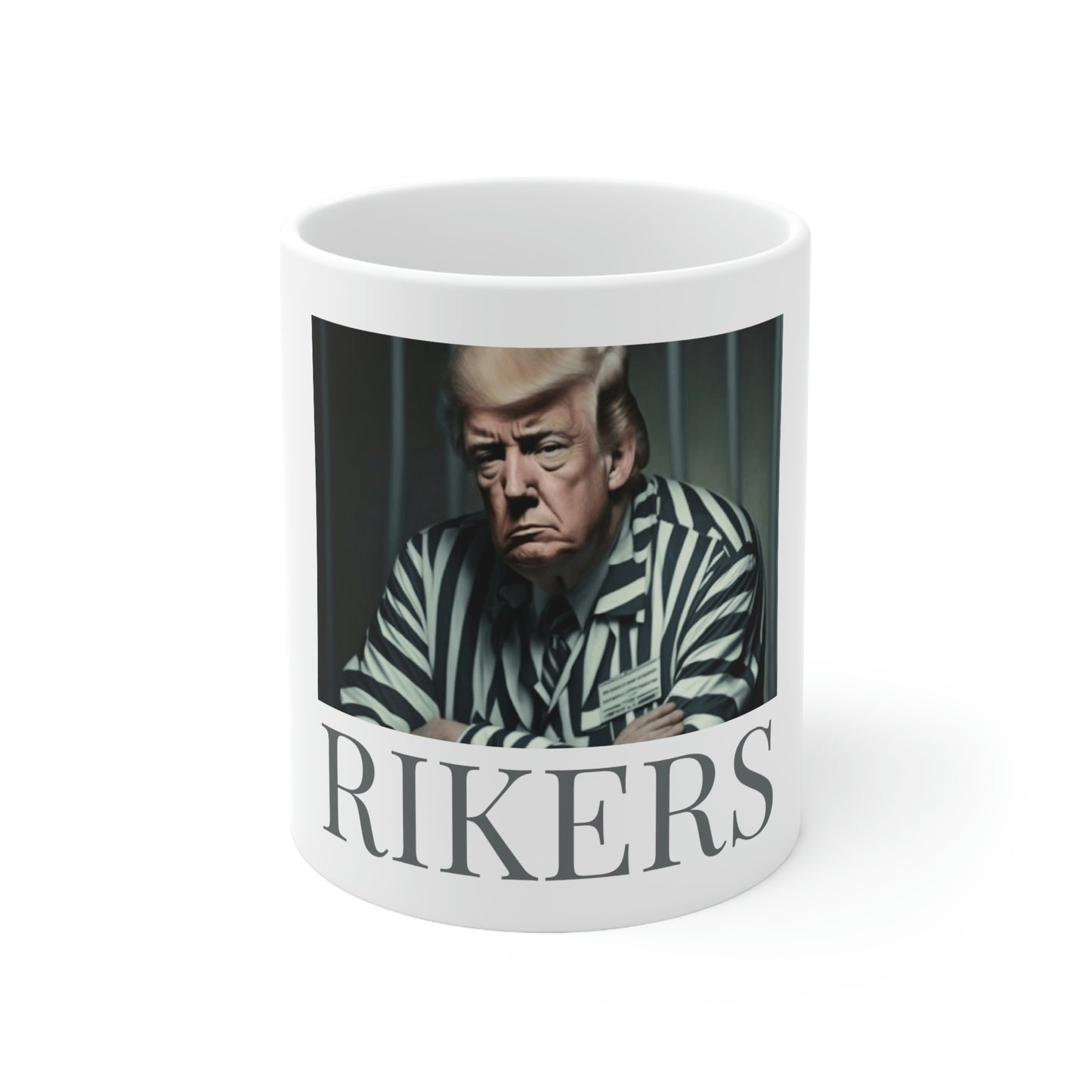 Trump / Rikers Ceramic Mug 11oz