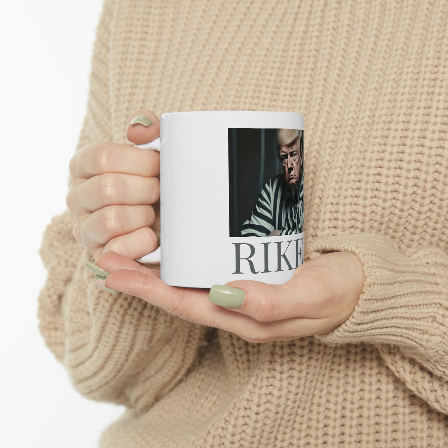 Trump / Rikers Ceramic Mug 11oz